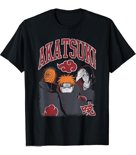 Amazon.com: Naruto Shippuden The Akatsuki T-Shirt : Clothing
